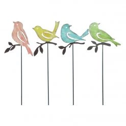 Alpine 15 In. H. Metal Bird Garden Stake Lawn Ornament