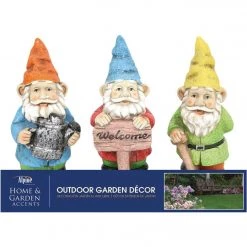 Alpine 10 In. Gnome Lawn Ornament -Cheap Alpine Shop ItemImage 705792 q5wr3s ddfxug as037r