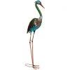 Alpine 40 In. H. Rustic Metal Standing Crane Lawn Statue -Cheap Alpine Shop ItemImage 807317 8bg53pm9bk4f9smf3b89