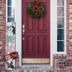 Alpine 2 In. W. X 47 In. H. X 11 In. L. Have A Holly Jolly Christmas Porch Greeter Sign With Easel -Cheap Alpine Shop ItemImage 809204 bs252hsrjgsj7whwmv9s7txm