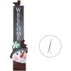 Alpine 2 In. W. X 47 In. H. X 11 In. L. Snowman With Long Hat Welcome Porch Greeter Sign WithEasel -Cheap Alpine Shop ItemImage 810483 tt3hrbrxfpcvkx77x9ffgnm