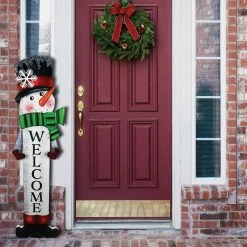 Alpine 2 In. W. X 47 In. H. X 11 In. L. Tall Snowman Christmas Porch Greeter Sign With Easel 5 Alpine 2 In. W. X 47 In. H. X 11 In. L. Tall Snowman Christmas Porch Greeter Sign With Easel -Cheap Alpine Shop ItemImage 813057 6mhsnnh38tfjxrpbcsfnpkr3