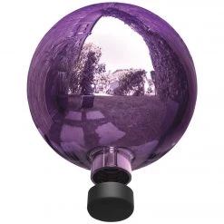 Alpine 10 In. Dia. Electric Purple Glass Gazing Globe -Cheap Alpine Shop ItemImage 813810 4cbph55567mstnsrj4cjrf