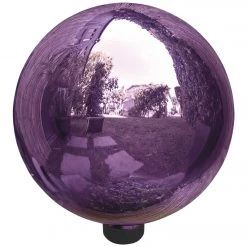 Alpine 10 In. Dia. Electric Purple Glass Gazing Globe -Cheap Alpine Shop ItemImage 813810 tq54f9xck87tmcj3xpm6z7h