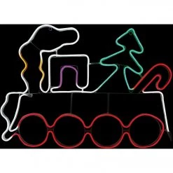 Alpine 36 In. LED Multi-Color Christmas Train Lighted Decoration -Cheap Alpine Shop ItemImage 814910 sbvvrcxnm8g9qc2zh53ktvsv