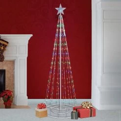 Alpine 47 In. LED 8-Function Multi-Color Christmas Tree Tower 6 Alpine 47 In. LED 8-Function Multi-Color Christmas Tree Tower -Cheap Alpine Shop ItemImage 815532 6tp9czmvhwq5xxghfwnhbw