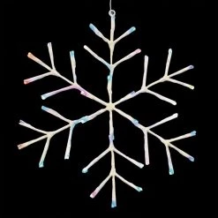 Alpine 16 In. LED Multi-Color Snowflake Hanging Lighted Decoration -Cheap Alpine Shop ItemImage 816760 jzbvqg2g53nswgmb3shc7s