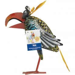 Alpine 12 In. H. Iron Quirky Wide-Eyed Yellow Bird Lawn Ornament -Cheap Alpine Shop ItemImage 817405 9w5q9sq5cnphr7kvtkq3rf4