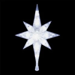 Alpine Transparent LED 11 In. Star Christmas Tree Topper -Cheap Alpine Shop ItemImage 820914 nssq6jnt65n5ppj6r5qb4447