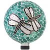 Alpine 10 In. Dia. Mosaic Dragonfly Duo Glass Gazing Globe -Cheap Alpine Shop ItemImage 822551 2rns3b68r8prtxc5x73mwm4
