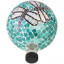 Alpine 10 In. Dia. Mosaic Dragonfly Duo Glass Gazing Globe -Cheap Alpine Shop ItemImage 822551 vkzqwp4tb5qk84crhrxcj3p