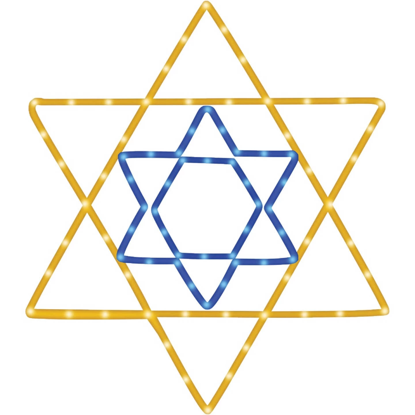 Alpine 35 In. H. LED Star Of David Outdoor Lighted Decoration 3 Alpine 35 In. H. LED Star Of David Outdoor Lighted Decoration