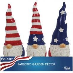 Alpine 8 In. H. Polyresin Patriotic Americana Gnome Statue -Cheap Alpine Shop ItemImage 825692 gn6qwhq68nggmjp3xbj9jj9