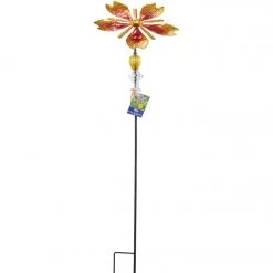 Alpine 37 In. H. Colorful Glass Flower & Gem Wind Spinner Stake 12 Alpine 37 In. H. Colorful Glass Flower & Gem Wind Spinner Stake -Cheap Alpine Shop ItemImage 828681 65f3rrm8qgckmbpqfzq7jr7q