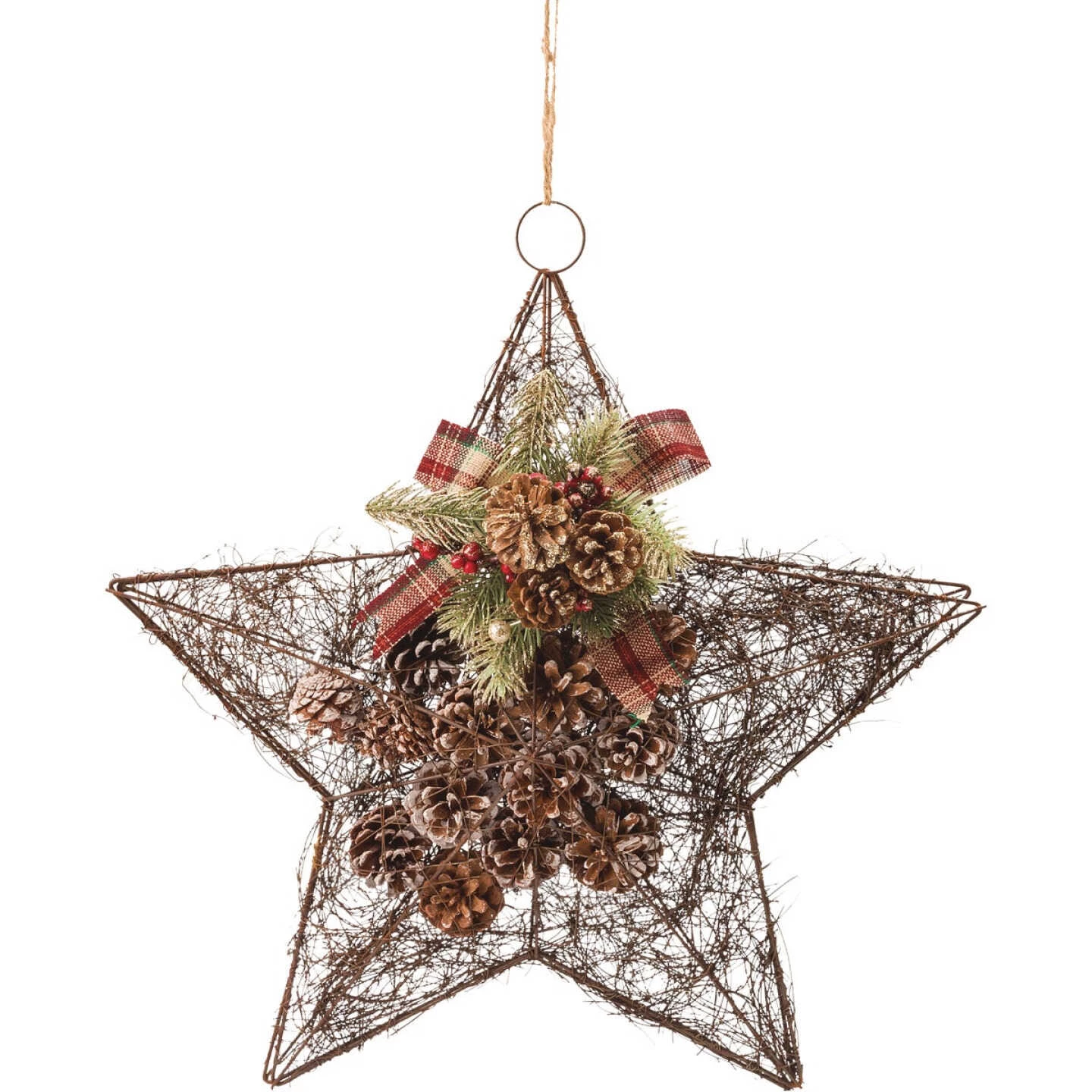 Alpine 5 In. W. X 20 In. H. X 20 In. L. Rustic Christmas Star Holiday Decoration 3 Alpine 5 In. W. X 20 In. H. X 20 In. L. Rustic Christmas Star Holiday Decoration