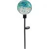 Alpine 33 In. H. Colorful Raindrop Splashes Glass Ball Solar LED Stake Light -Cheap Alpine Shop ItemImage 831696 2jwkmq7x8hqfs6jxb54h9j3