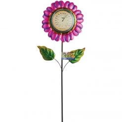 Alpine 42 In. H. Metallic Flower Thermometer Stake -Cheap Alpine Shop ItemImage 835504 bxhjc388558gtjp8mn8sp7z
