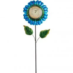 Alpine 42 In. H. Metallic Flower Thermometer Stake -Cheap Alpine Shop ItemImage 835504 gt7pwjts24376wkr7s5t9c9m