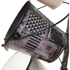 Alpine 14 In. W. X 33 In. H. X 13 In. L. Rustic Cream & White Iron Pails Fountain -Cheap Alpine Shop ItemImage 841807 24rtkhwngz3ghfqf2t65rgnw