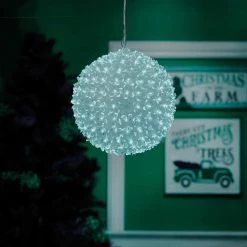 Alpine 8 In. Twinkling Cool White LED Sphere Christmas Ornament 6 Alpine 8 In. Twinkling Cool White LED Sphere Christmas Ornament -Cheap Alpine Shop ItemImage 846604 x3jfsxk6cgq488kccc6b529