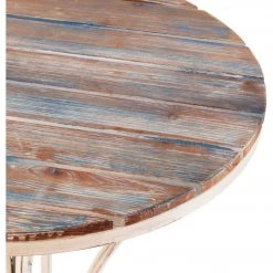 Alpine 3-Piece Weathered Wood Blue & White Bistro Set -Cheap Alpine Shop ItemImage 849461 8nx3kmpgws99sw5mt77m69gv