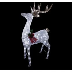 Alpine 50 In. Cool White LED White Mesh Standing Deer Lighted Decoration 7 Alpine 50 In. Cool White LED White Mesh Standing Deer Lighted Decoration -Cheap Alpine Shop ItemImage 854469 nf86whnmswxrgpzgqb2jbn