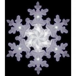 Alpine 1 In. W. X 10 In. H. X 8 In. L. Plastic LED Snowflake Holiday Decoration -Cheap Alpine Shop ItemImage 856326 wvvrfqmcf7ppftchjfrnnvjn