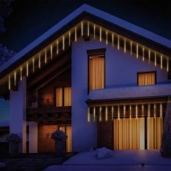 Alpine Warm White 540-Bulb Chasing LED Hanging Icicle Light Set -Cheap Alpine Shop ItemImage 856923 472wtnkvkzjk6xh35g2krmc3