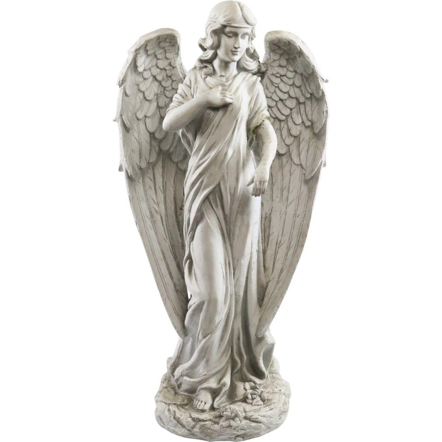 Alpine 31 In. H. Fiberstone Angel Statue 3 Alpine 31 In. H. Fiberstone Angel Statue