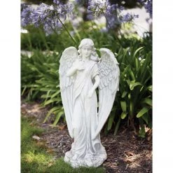Alpine 31 In. H. Fiberstone Angel Statue 6 Alpine 31 In. H. Fiberstone Angel Statue -Cheap Alpine Shop ItemImage 858071 h7667jsfhj2hfc9bgbjftqfs