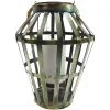 Alpine 7 In. W. X 19 In. H. X 7 In. L. Gray Iron Flickering LED Solar Patio Lantern -Cheap Alpine Shop ItemImage 858226 9jbgwf7wvw53vt8x3cn3pmw