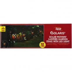 Alpine Black 2 Lumens Plastic LED Lantern Solar Path Light (4-Pack) 12 Alpine Black 2 Lumens Plastic LED Lantern Solar Path Light (4-Pack) -Cheap Alpine Shop ItemImage 858784 frhbqnqchh4nrnm3qcg5mtp