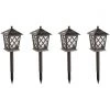 Alpine Black 2 Lumens Plastic LED Lantern Solar Path Light (4-Pack) -Cheap Alpine Shop ItemImage 858784 n9nnb9tjnzc79vrj9cgqf7