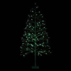 Alpine 60 In. Silver Christmas Tree With Green LED Lights -Cheap Alpine Shop ItemImage 859820 wrgz9npzrx846g28xphwqbsj