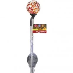 Alpine Mosaic Glass Daisy 32 In. H. Solar Stake Light -Cheap Alpine Shop ItemImage 862029 jr77g5bh8kw3j4pfrnw9vk6