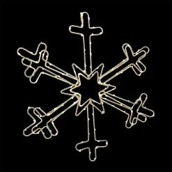 Alpine 18 In. Warm White LED Hanging Snowflake Lighted Decoration -Cheap Alpine Shop ItemImage 864074 ks7w76bf2bq6k843m5p8k8m5