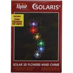 Alpine 28 In. Solar Color Changing Flower Mobile -Cheap Alpine Shop ItemImage 864446 9hkz2pk9fb76qzqbckmx2wgp