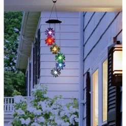 Alpine 28 In. Solar Color Changing Flower Mobile -Cheap Alpine Shop ItemImage 864446 vz3w94n9cvbkcqspvwkbnw