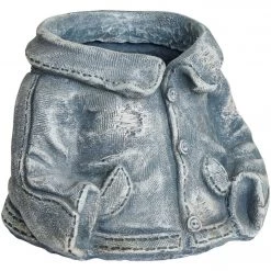 Alpine 5.75 In. W. X 4.50 In. H. X 6.69 In. L. Polyresin Denim Gear Mini Planter -Cheap Alpine Shop ItemImage 865168 23jt4s8bcgq8f8gcj762stv