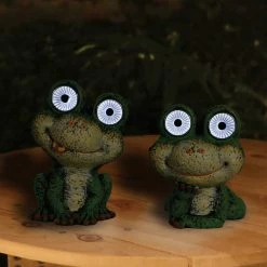 Alpine 7 In. Solar Green Frog Statue With LED Eyes 11 Alpine 7 In. Solar Green Frog Statue With LED Eyes -Cheap Alpine Shop ItemImage 867579 69sn4jqtz849b4gq59n5tvb