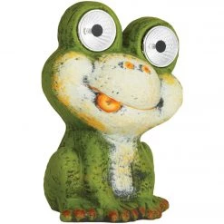 Alpine 7 In. Solar Green Frog Statue With LED Eyes 14 Alpine 7 In. Solar Green Frog Statue With LED Eyes -Cheap Alpine Shop ItemImage 867579 8rrgkmt5wrt7q65wq333qb9