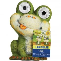 Alpine 7 In. Solar Green Frog Statue With LED Eyes 12 Alpine 7 In. Solar Green Frog Statue With LED Eyes -Cheap Alpine Shop ItemImage 867579 9nc5g56m6r7z7mkmkbc3cq4x