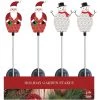 Alpine 37 In. LED Solar Crystal Snowman/Santa Holiday Garden Stake -Cheap Alpine Shop ItemImage 868810 r8qbrnjrgxj3xnk6tj54z3m