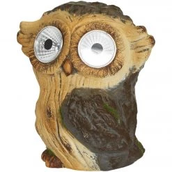 Alpine 6 In. Solar Brown Owl With LED Eyes -Cheap Alpine Shop ItemImage 871167 4888fjkwnmb4gs2nzp94h