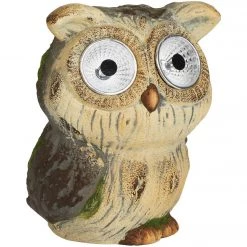 Alpine 6 In. Solar Brown Owl With LED Eyes -Cheap Alpine Shop ItemImage 871167 f6sqmwkc9pt9ffwnrn9qss