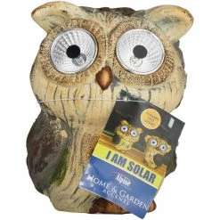 Alpine 6 In. Solar Brown Owl With LED Eyes -Cheap Alpine Shop ItemImage 871167 vxbrvzv53bxnxrsnwrgxwvb4