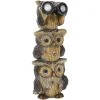 Alpine 25 In. H. Solar 3-Owl Statue With LED Binoculars -Cheap Alpine Shop ItemImage 871244 9ww7grmmhf6ps99sbkzxq59