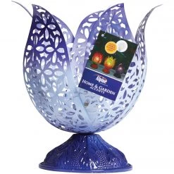 Alpine 7 In. W. X 9 In. H. X 7 In. L. Iron Mesh Flower Bud Tungsten Tabletop Lamp -Cheap Alpine Shop ItemImage 875460 9mmsr8rn2z5vsnjwq847jj