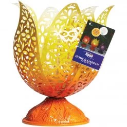 Alpine 7 In. W. X 9 In. H. X 7 In. L. Iron Mesh Flower Bud Tungsten Tabletop Lamp -Cheap Alpine Shop ItemImage 875460 qn36t8hxrfnsxbnjhn99wsk