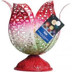 Alpine 7 In. W. X 9 In. H. X 7 In. L. Iron Mesh Flower Bud Tungsten Tabletop Lamp -Cheap Alpine Shop ItemImage 875460 t9vbh9qs5p5htpwf6mh32ggx